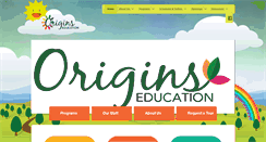 Desktop Screenshot of originspreschool.org